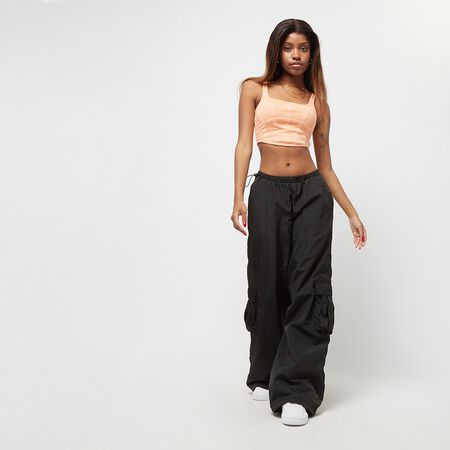 Nylon Urban Classics SNIPES Compra Crinkle Pantalones en Wide Pants cargo Black Cargo Ladies